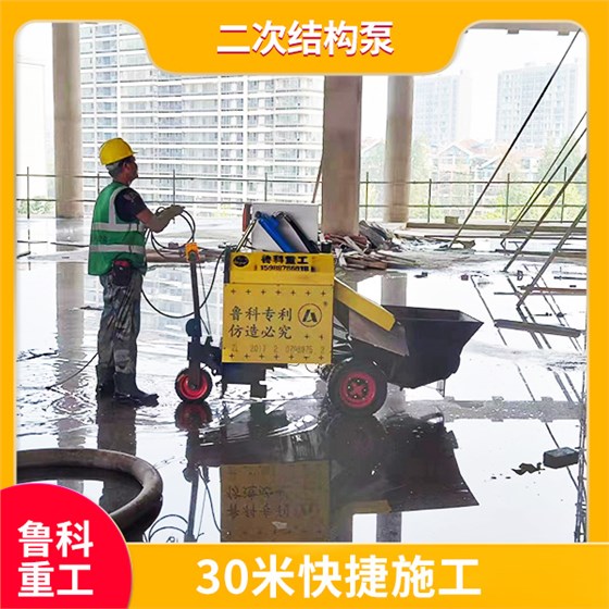 二次砂漿輸送泵 二次砂漿輸送泵