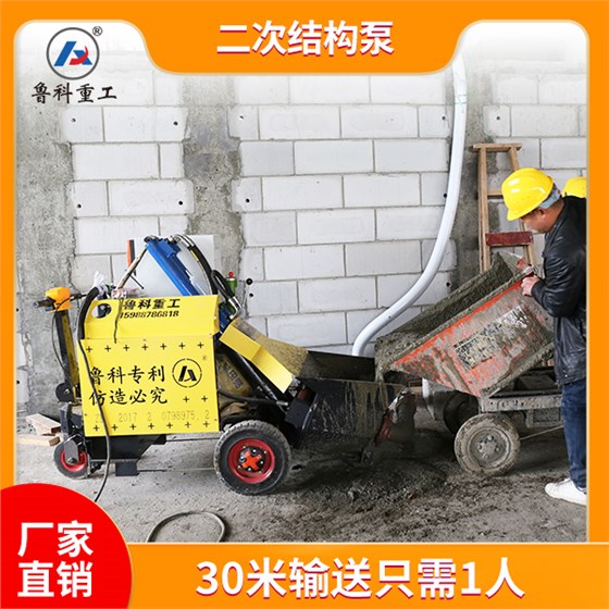 工程機械二次結(jié)構(gòu)輸送泵 工程機械二次結(jié)構(gòu)輸送泵