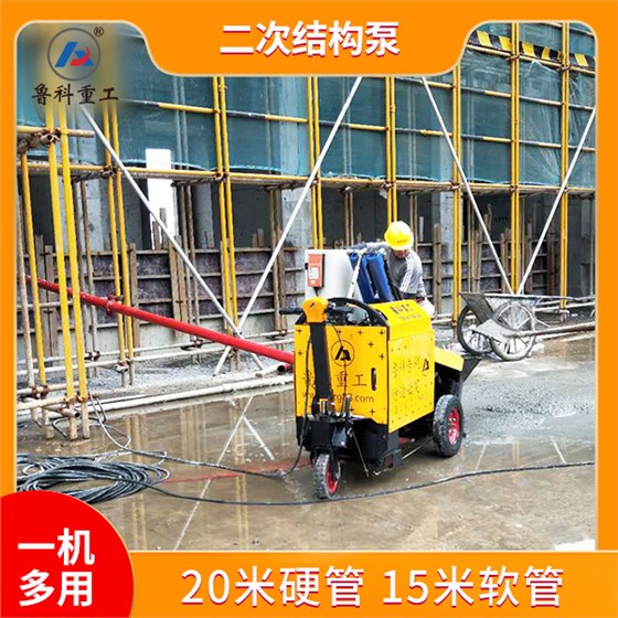 工程機械二次結(jié)構(gòu)輸送泵