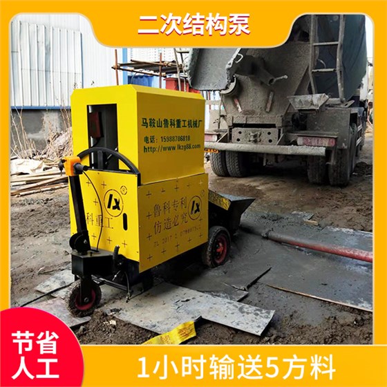 新型二次結(jié)構(gòu)柱輸送泵